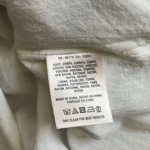 Anthropology dress with detailed open sleeves. Size medium. - Picture 9 of 9